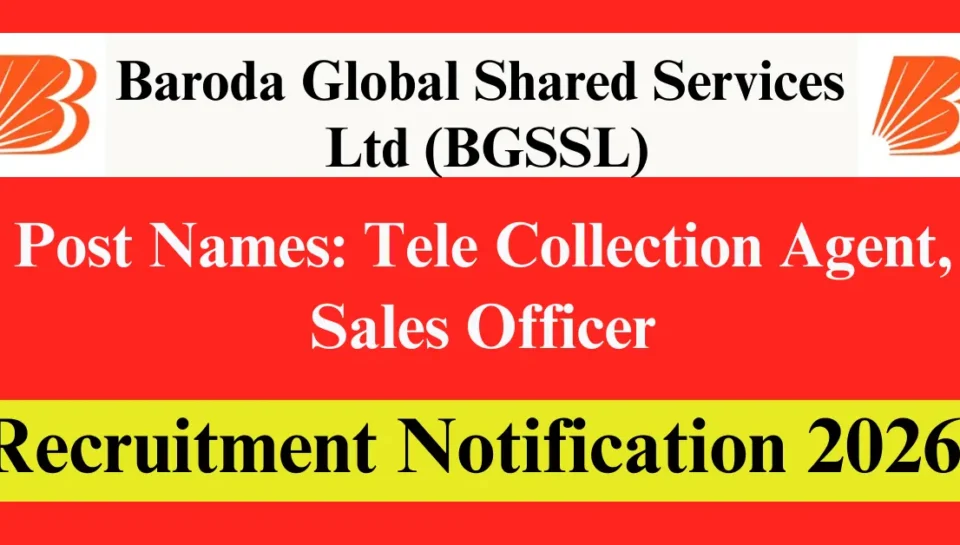 BGSSL Recruitment 2026