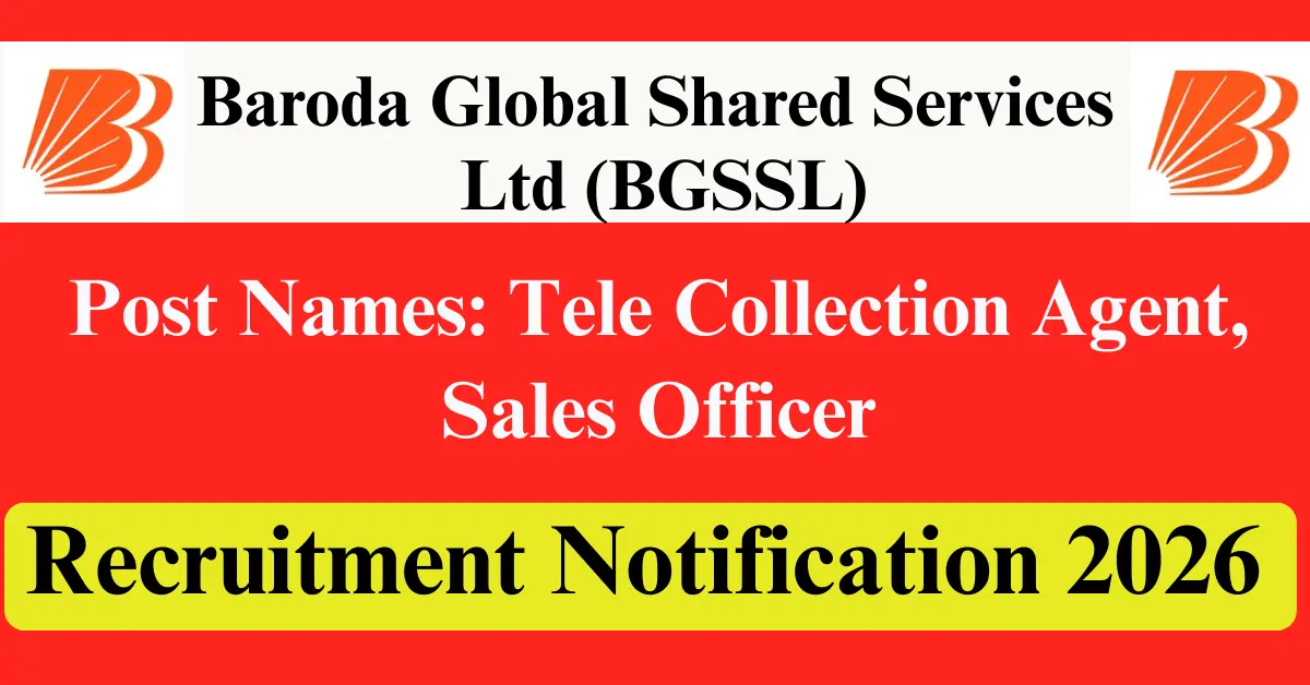 BGSSL Recruitment 2026