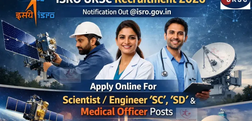 ISRO URSC Recruitment 2026
