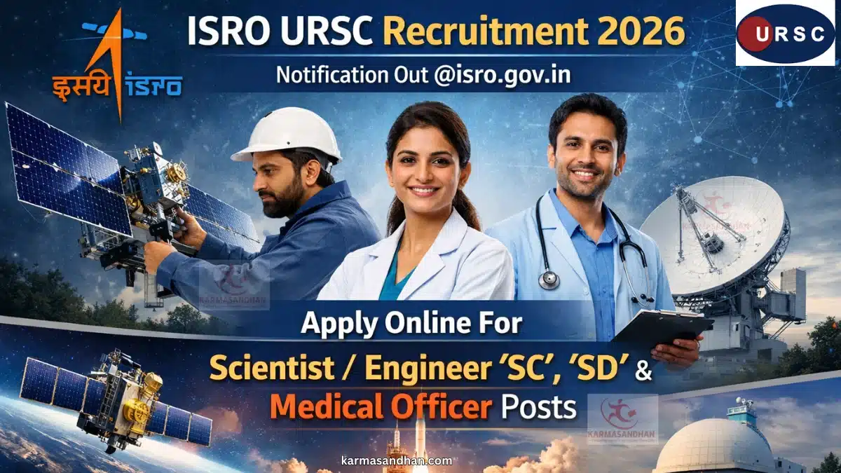 ISRO URSC Recruitment 2026