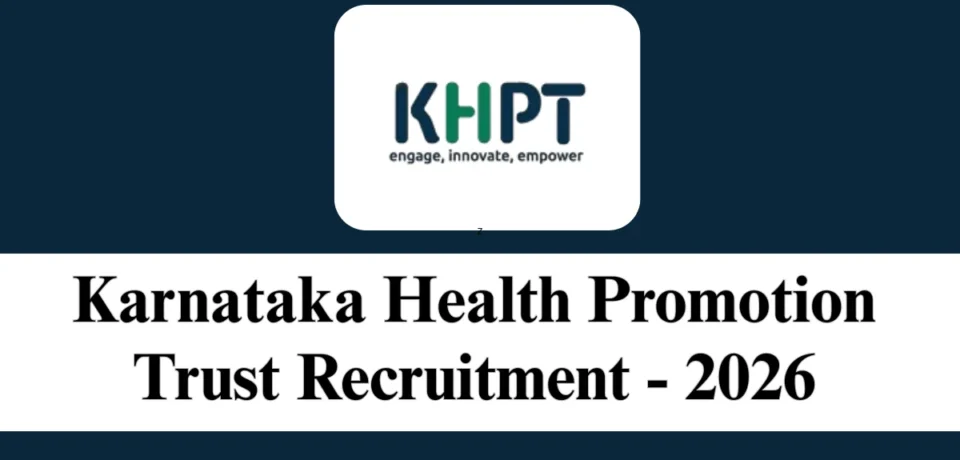 KHPT Recruitment 2026