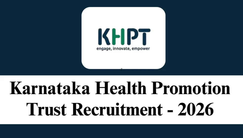 KHPT Recruitment 2026