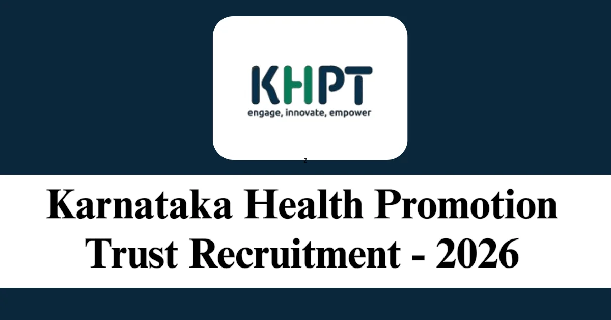KHPT Recruitment 2026