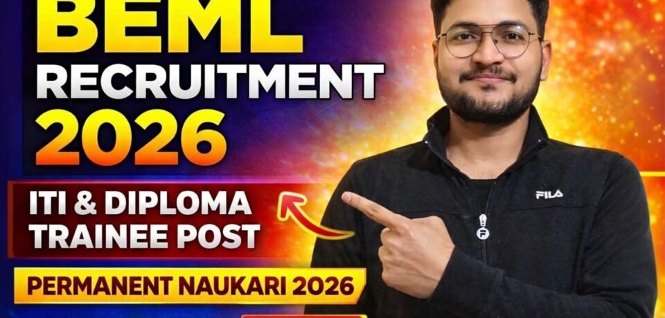 BEML Recruitment 2026