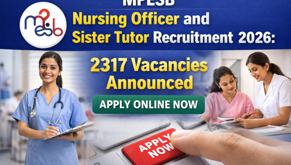 MPESB Recruitment 2026