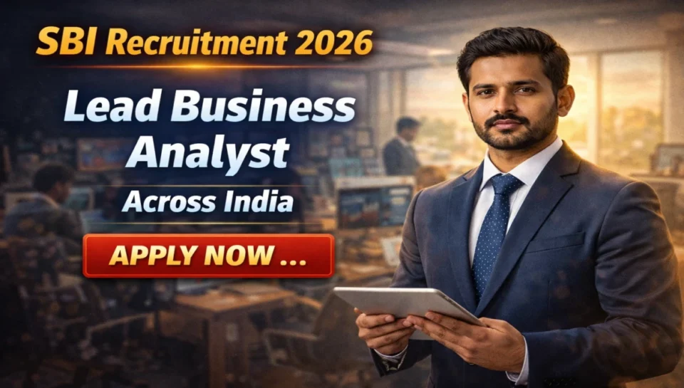 SBI Recruitment 2026