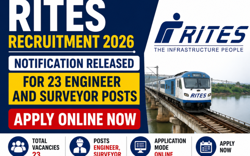 RITES Recruitment 2026 RITES Recruitment 2026