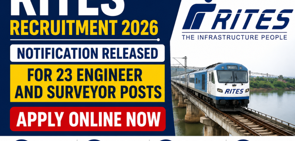 RITES Recruitment 2026